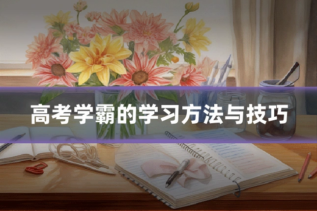 高考学霸的学习方法与技巧