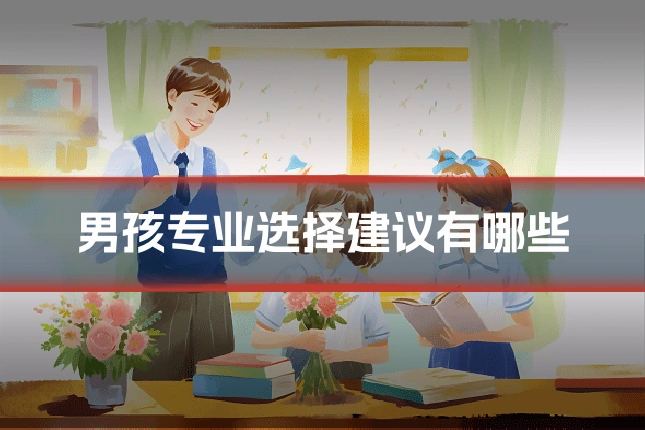 男孩专业选择建议有哪些