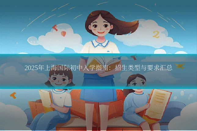 2025年上海国际初中入学指南:招生类型与要求汇总