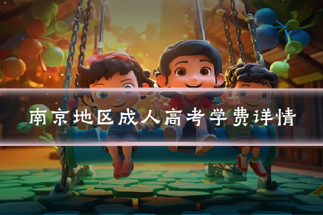 南京地区成人高考学费详情