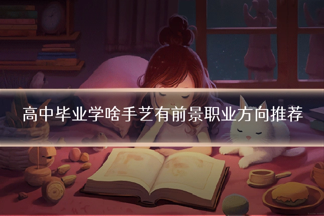 高中毕业学啥手艺有前景职业方向推荐