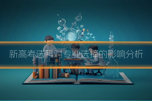 新高考选科对专业选择的影响分析