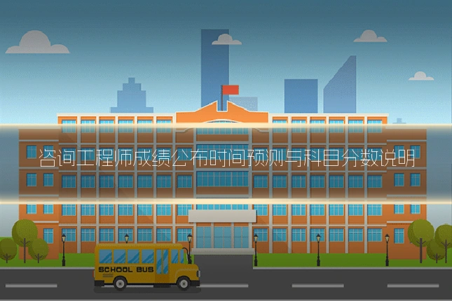 咨询工程师成绩公布时间预测与科目分数说明