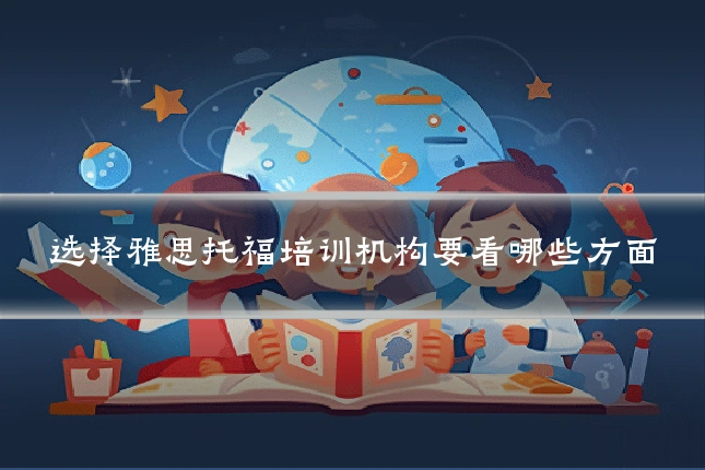 选择雅思托福培训机构要看哪些方面