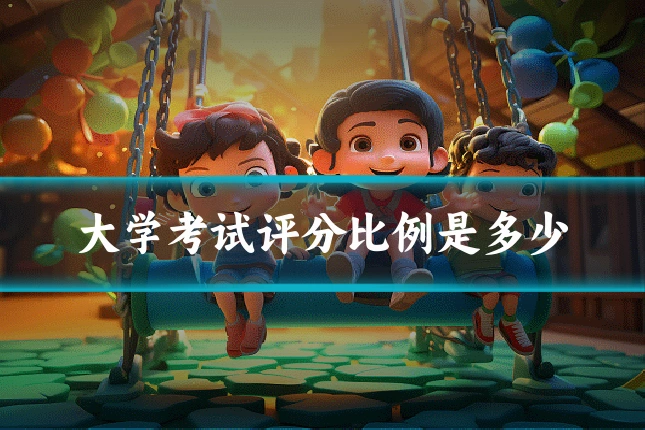 大学考试评分比例是多少