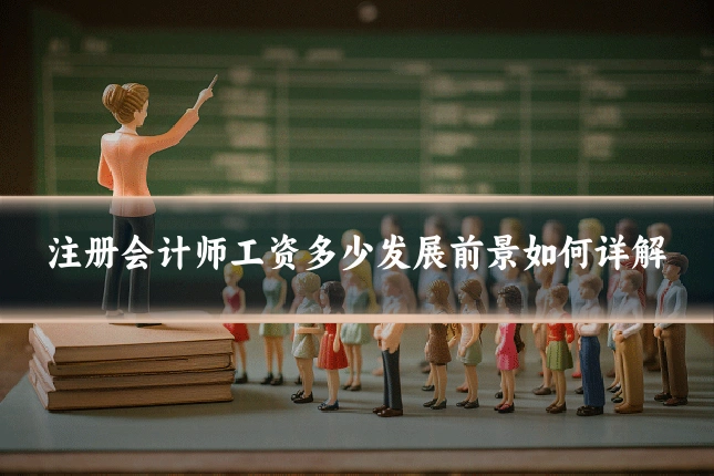 注册会计师工资多少发展前景如何详解