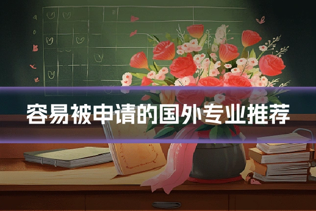 容易被申请的国外专业推荐