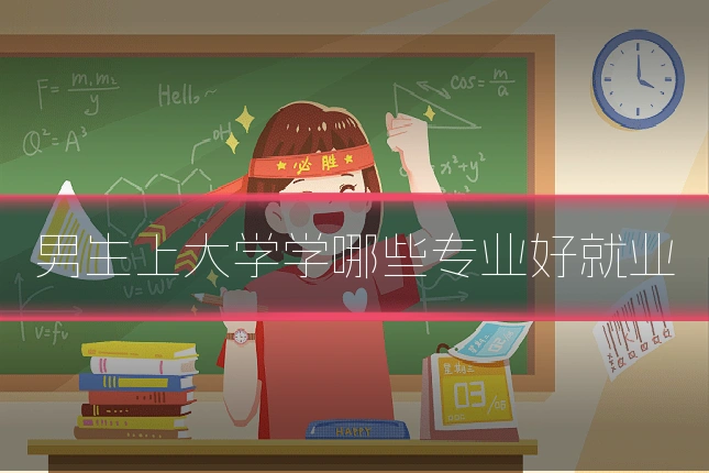 男生上大学学哪些专业好就业