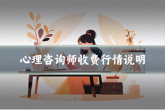 心理咨询师收费行情说明