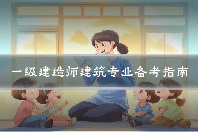 一级建造师建筑专业备考指南
