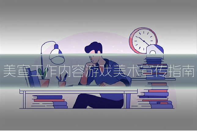 美宣工作内容游戏美术宣传指南