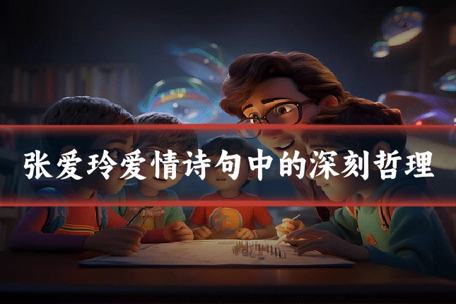 张爱玲爱情诗句中的深刻哲理