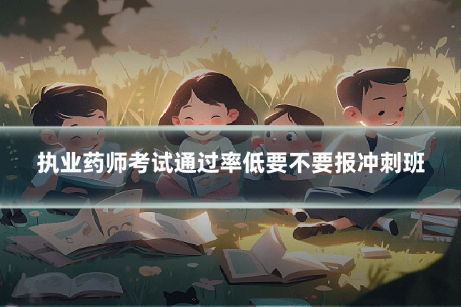 执业药师考试通过率低要不要报冲刺班