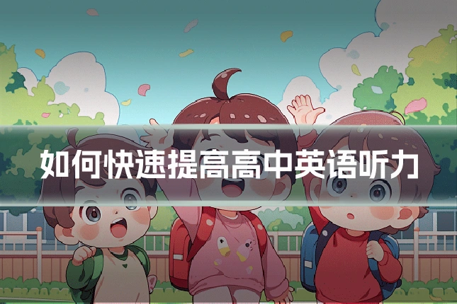 如何快速提高高中英语听力