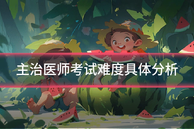主治医师考试难度具体分析