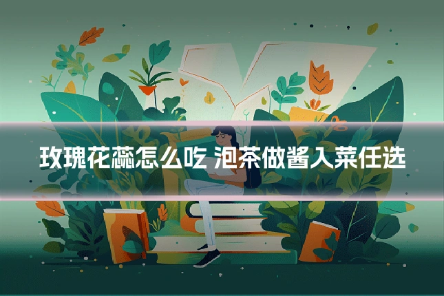 玫瑰花蕊怎么吃 泡茶做酱入菜任选