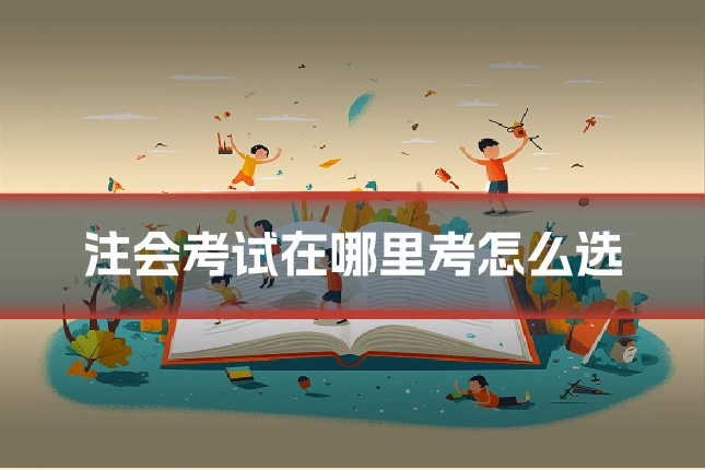 注会考试在哪里考怎么选