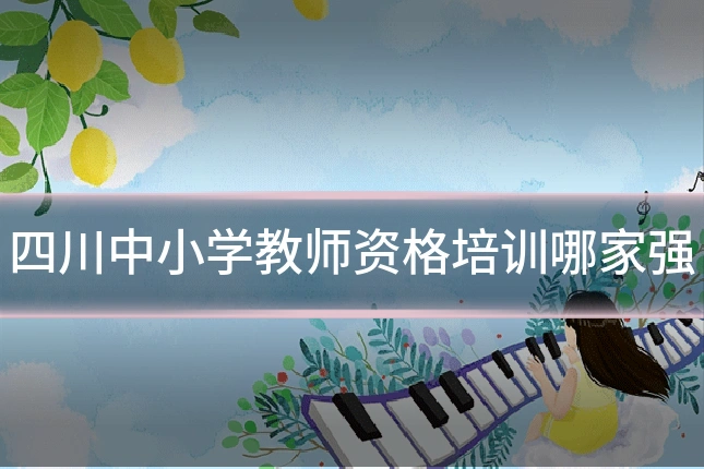 四川中小学教师资格培训哪家强