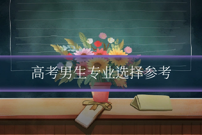 高考男生专业选择参考