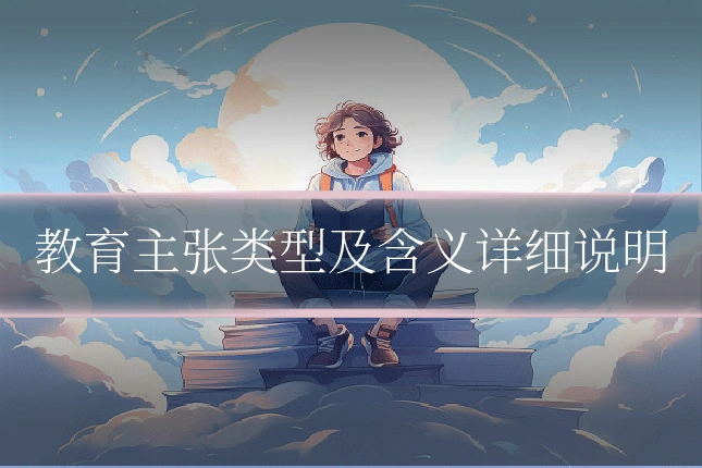 教育主张类型及含义详细说明