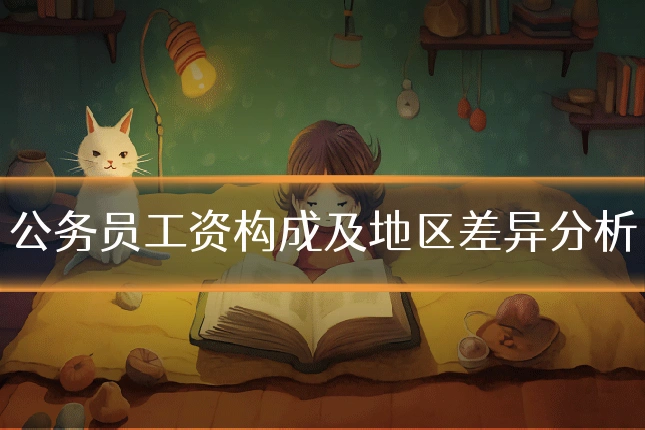 公务员工资构成及地区差异分析