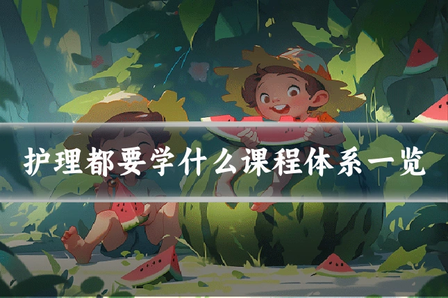 护理都要学什么课程体系一览