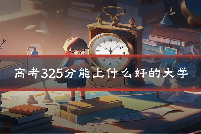 高考325分能上什么好的大学