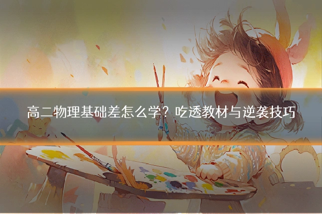 高二物理基础差怎么学?吃透教材与逆袭技巧