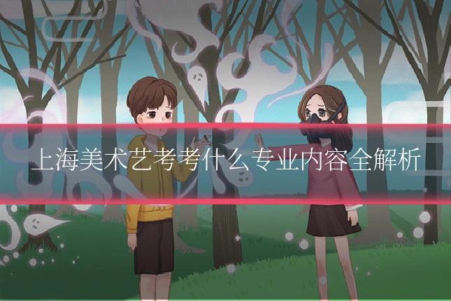 上海美术艺考考什么专业内容全解析