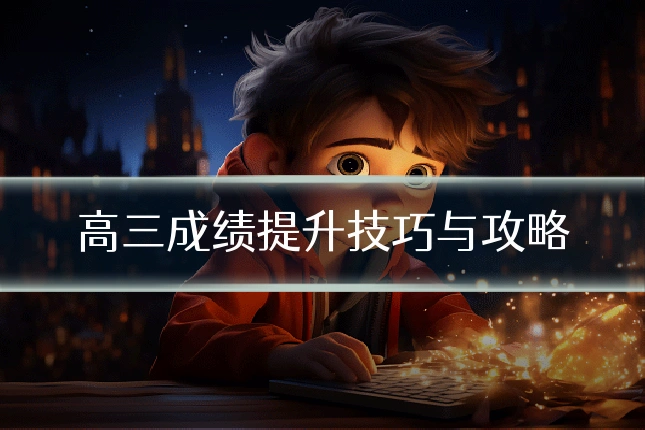 高三成绩提升技巧与攻略