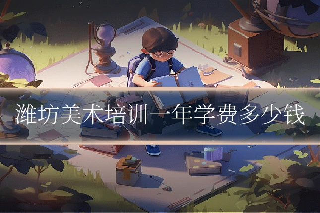 潍坊美术培训一年学费多少钱