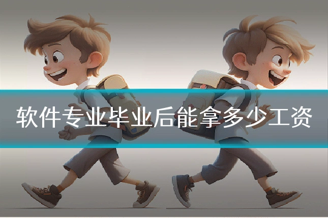 软件专业毕业后能拿多少工资
