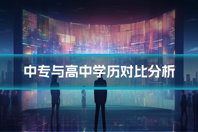 中专与高中学历对比分析