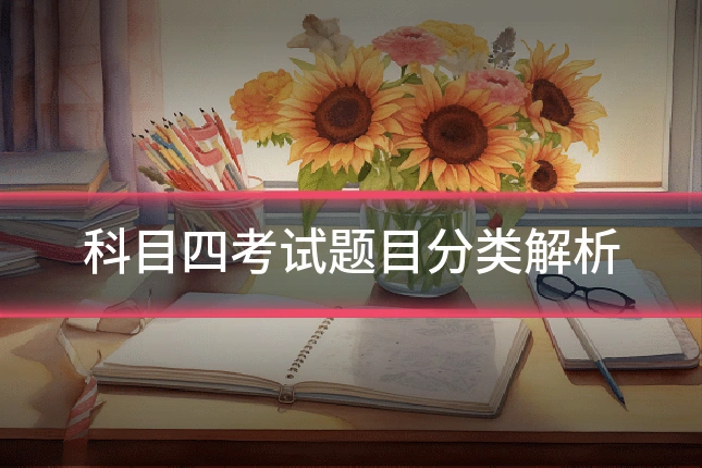 科目四考试题目分类解析