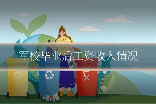 军校毕业后工资收入情况