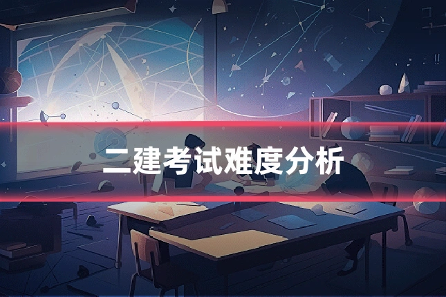 二建考试难度分析