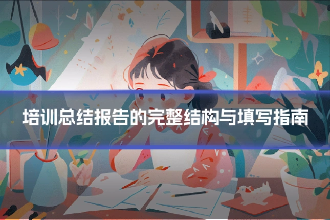 培训总结报告的完整结构与填写指南