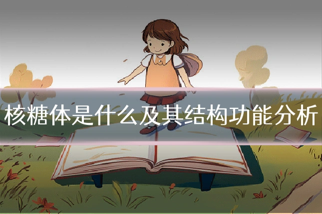 核糖体是什么及其结构功能分析