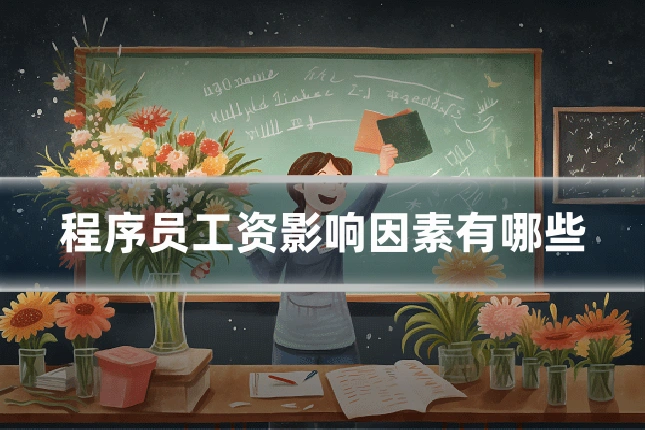 程序员工资影响因素有哪些