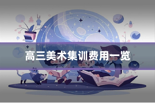高三美术集训费用一览