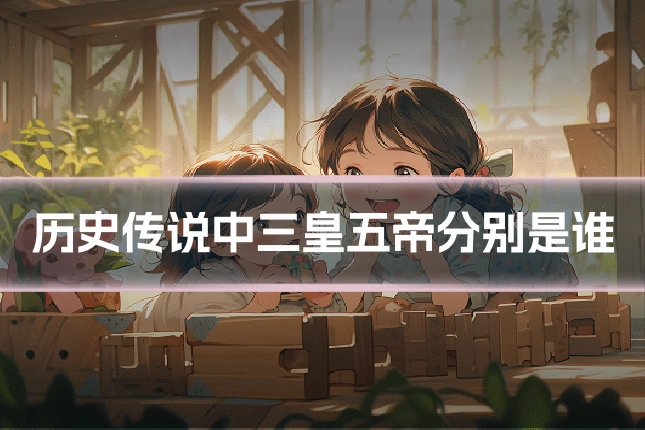 历史传说中三皇五帝分别是谁