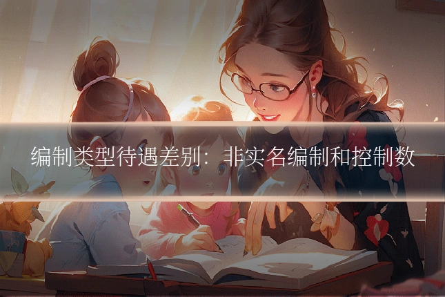 编制类型待遇差别:非实名编制和控制数