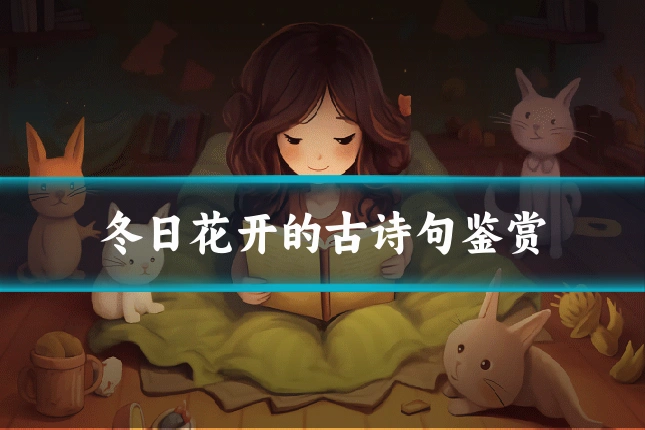冬日花开的古诗句鉴赏