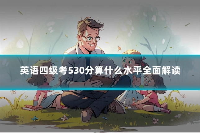 英语四级考530分算什么水平全面解读