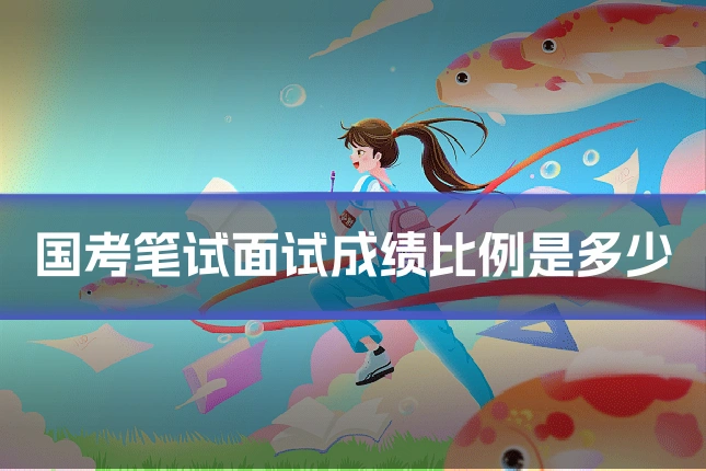 国考笔试面试成绩比例是多少
