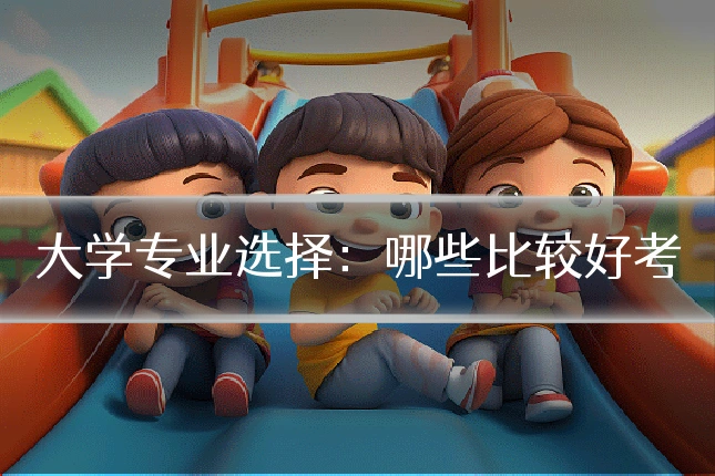 大学专业选择:哪些比较好考