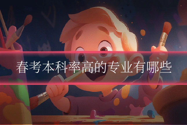 春考本科率高的专业有哪些