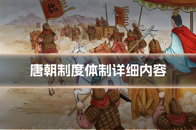 唐朝制度体制详细内容