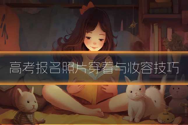 高考报名照片穿着与妆容技巧