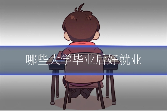 哪些大学毕业后好就业